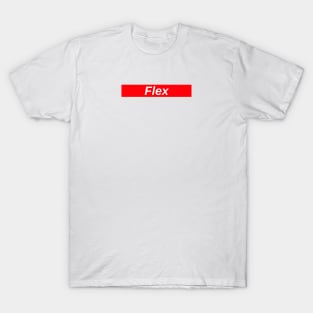 Flex // Red Box Logo T-Shirt